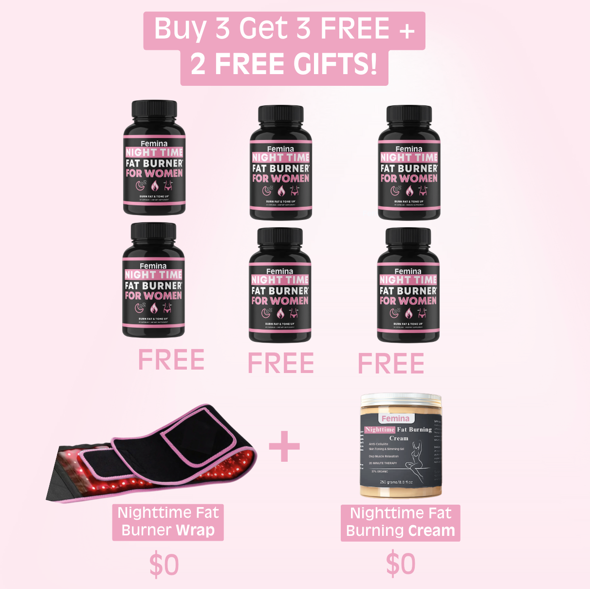 Femina™ Fat Burner for Women - Free Gifts!