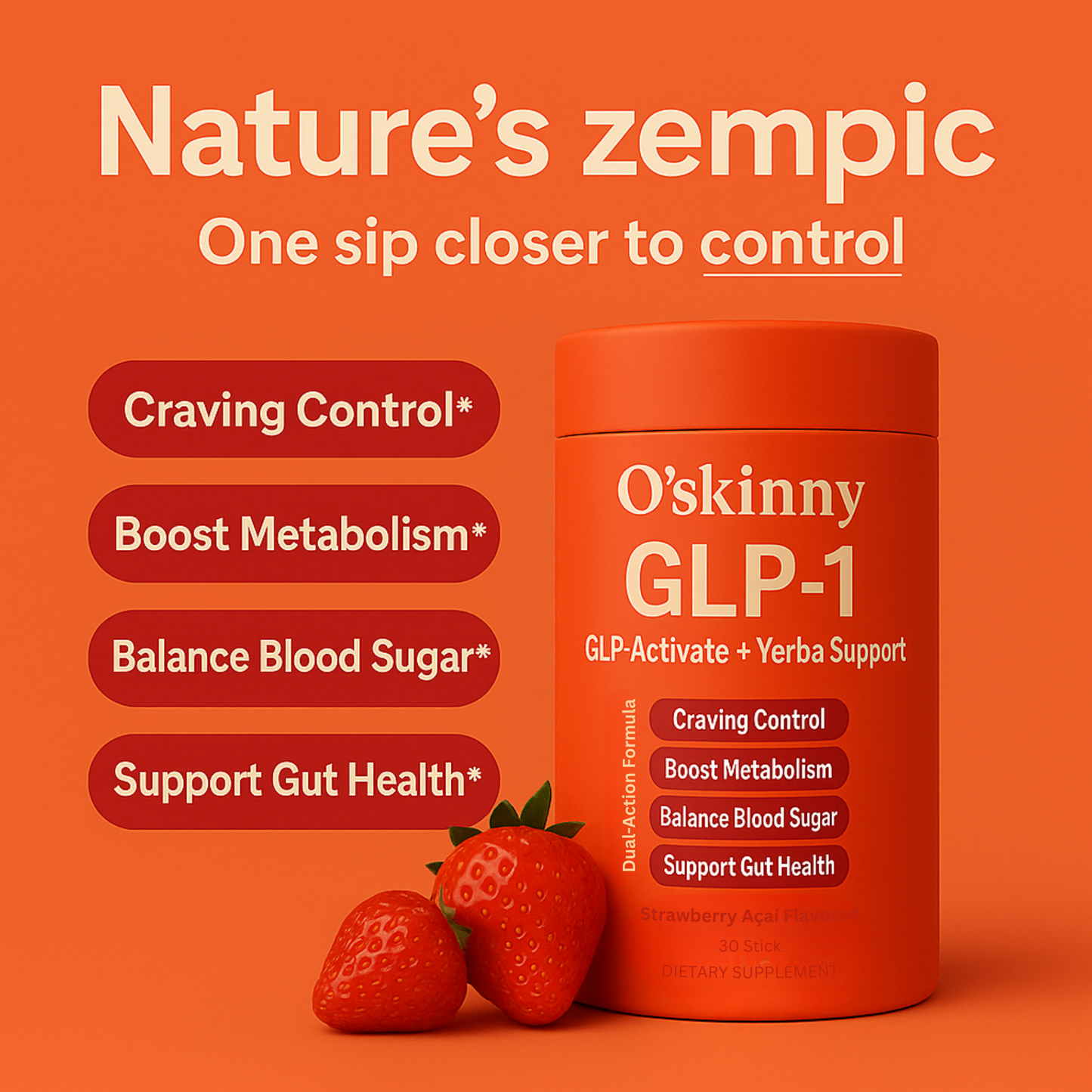 O'Skinny GLP-1 Drink Mix