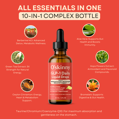 O'Skinny GLP-1 Daily Liquid Drops