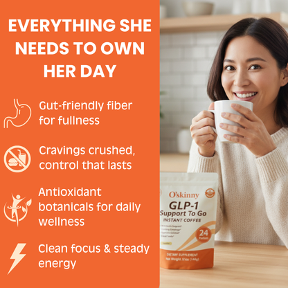 O'Skinny GLP-1 Instant Coffee