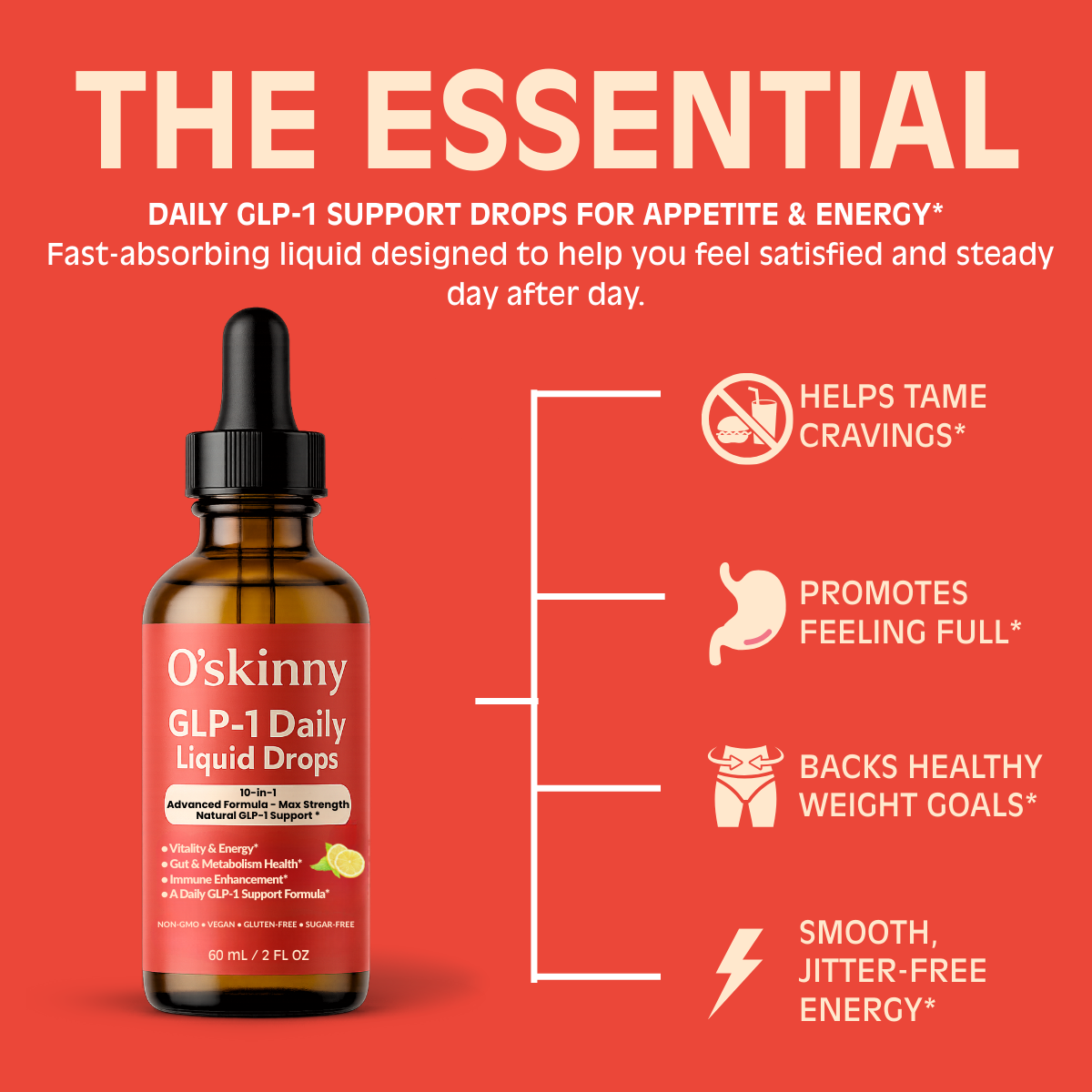 O'Skinny GLP-1 Daily Liquid Drops