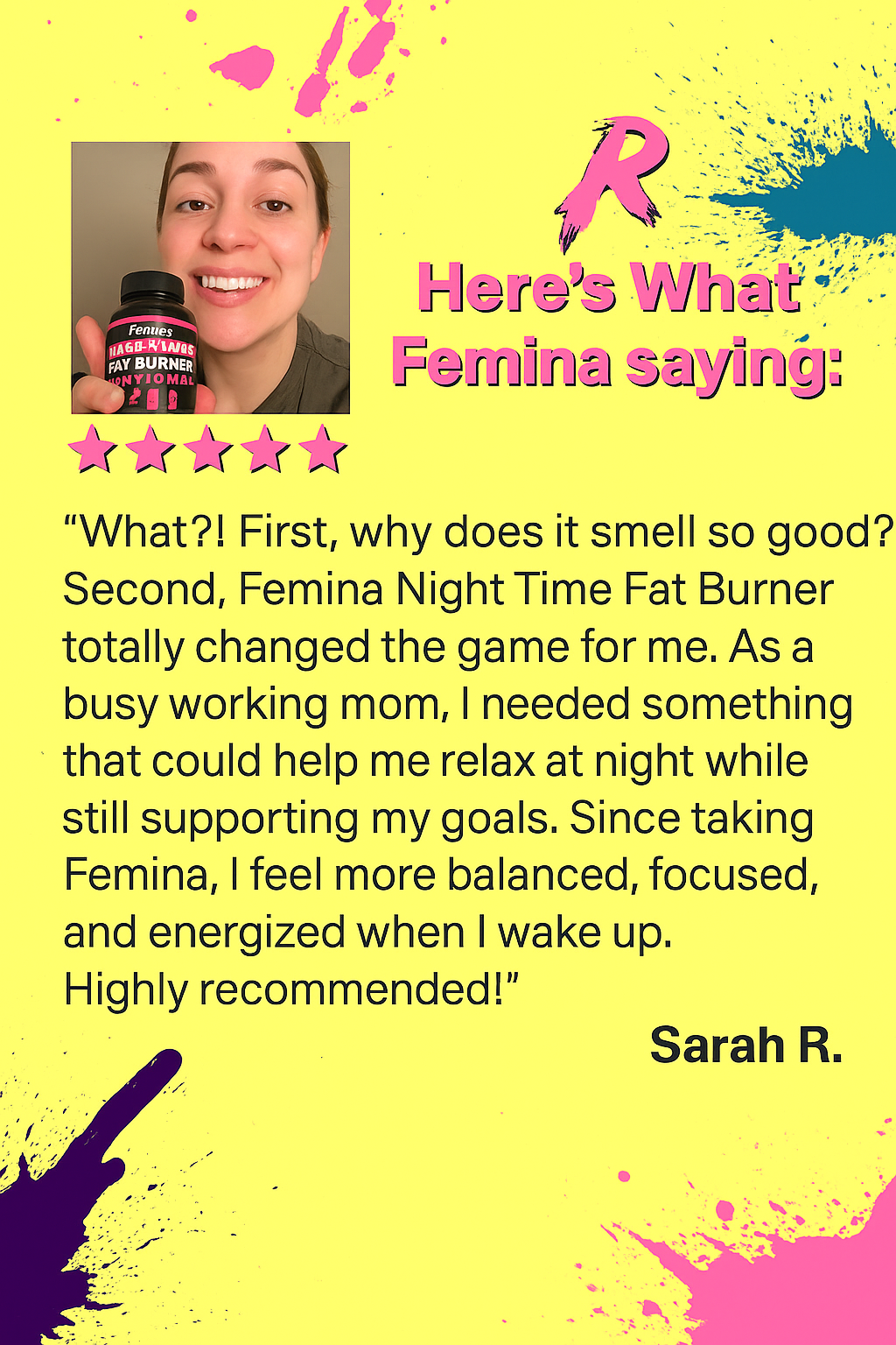 Femina™ Fat Burner for Women