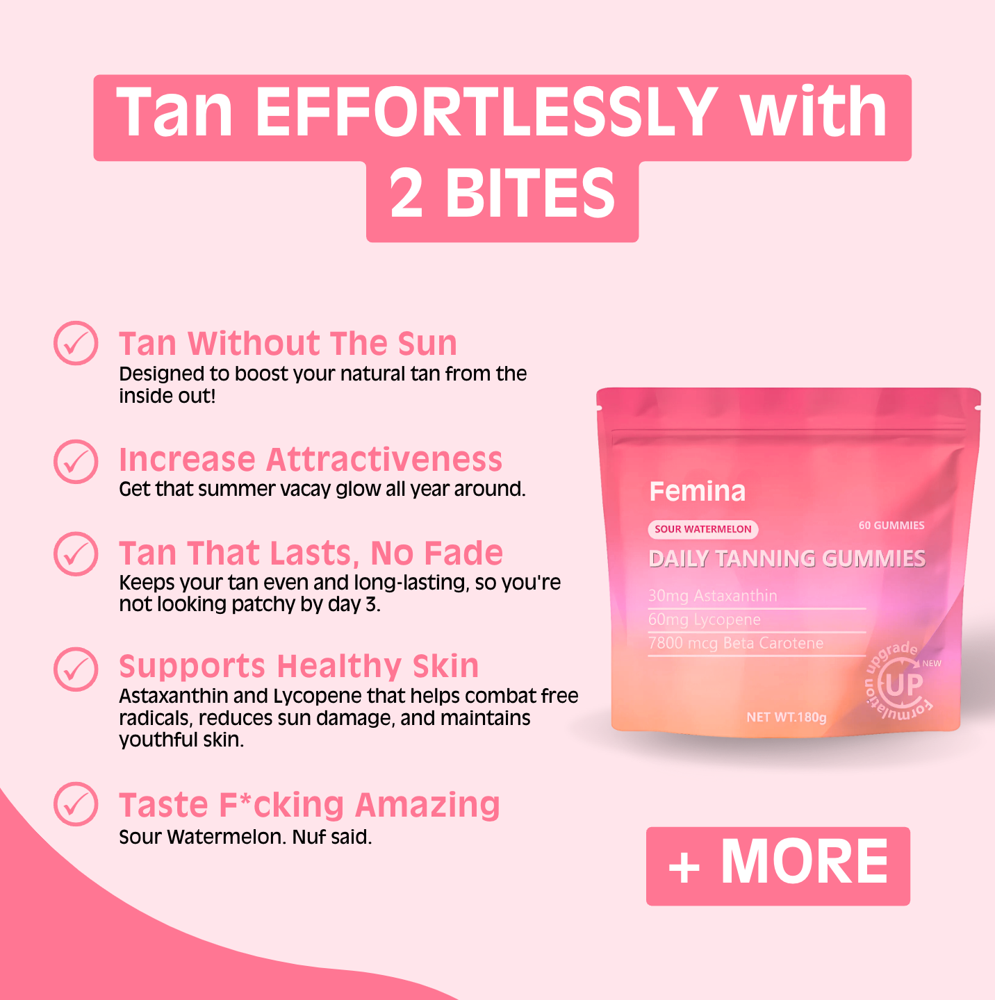 Femina™ Daily Tanning Gummies