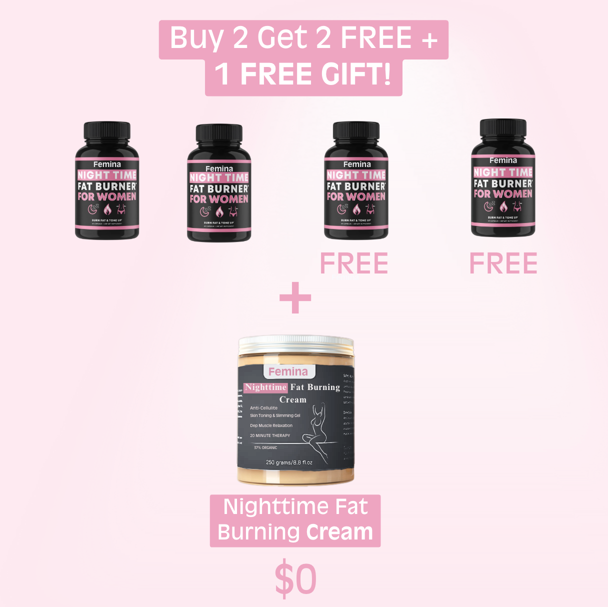 Femina™ Fat Burner for Women - Free Gifts!
