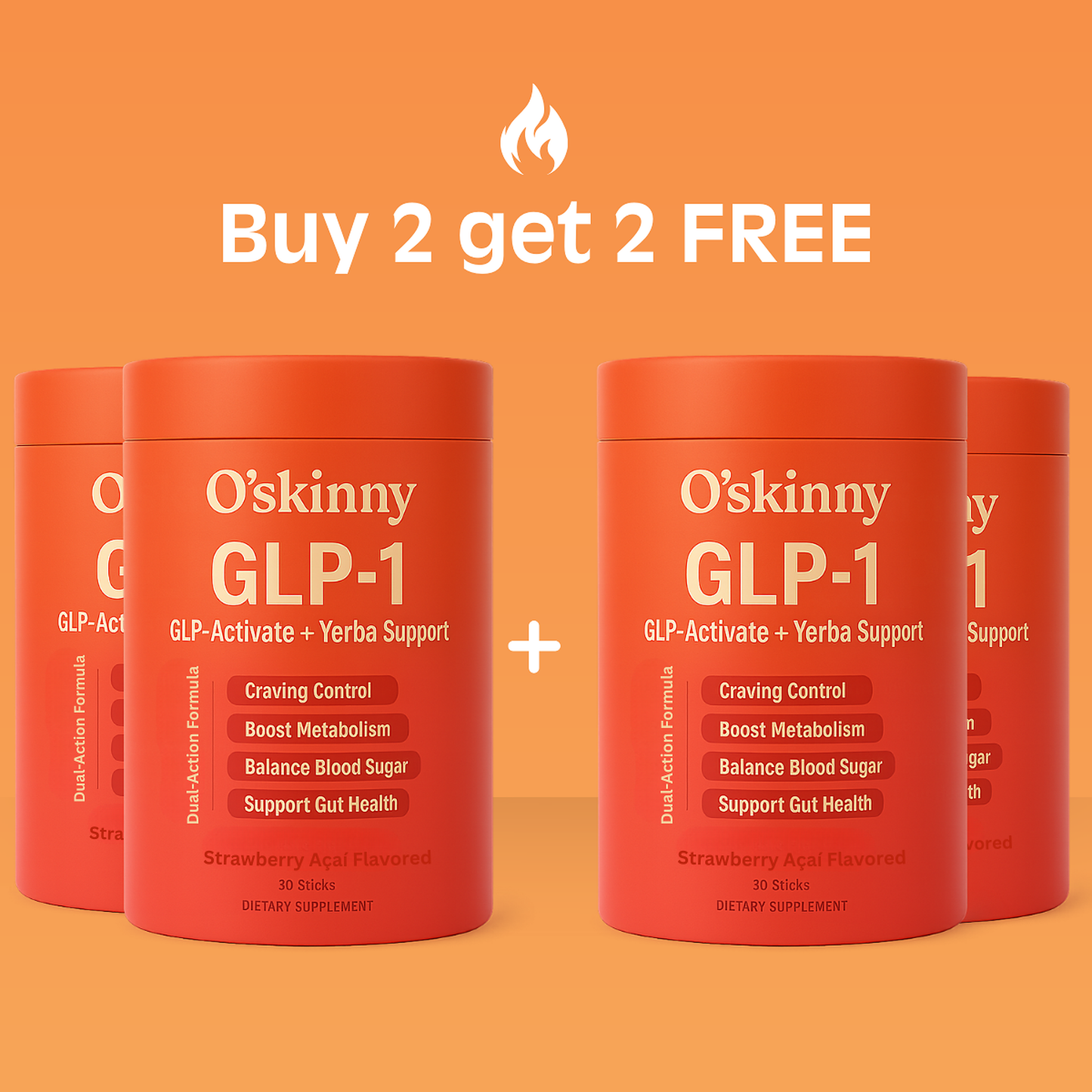 O'Skinny GLP-1 Drink Mix